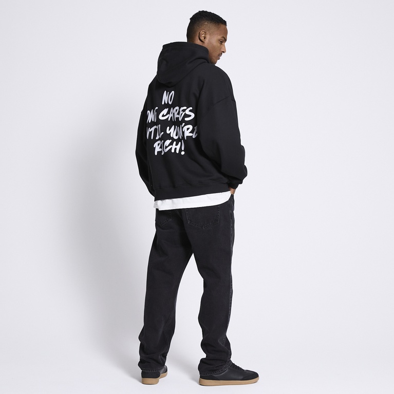 Printed hoodie "Over"